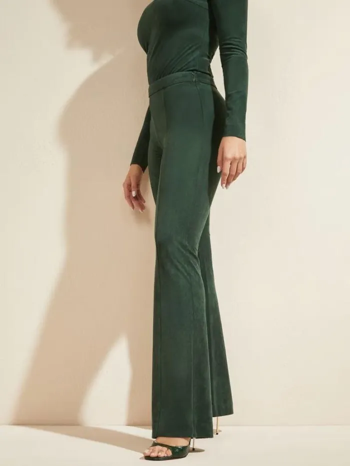 Bottoms Women Marciano Leonie Pant Chenille Green Bottoms Women Marciano Leonie Pant Chenille Green