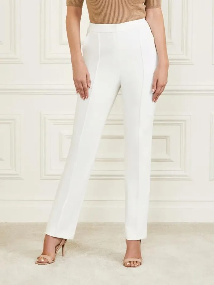 Bottoms Women Marciano Logan Straight Leg Pant Sandy Shore