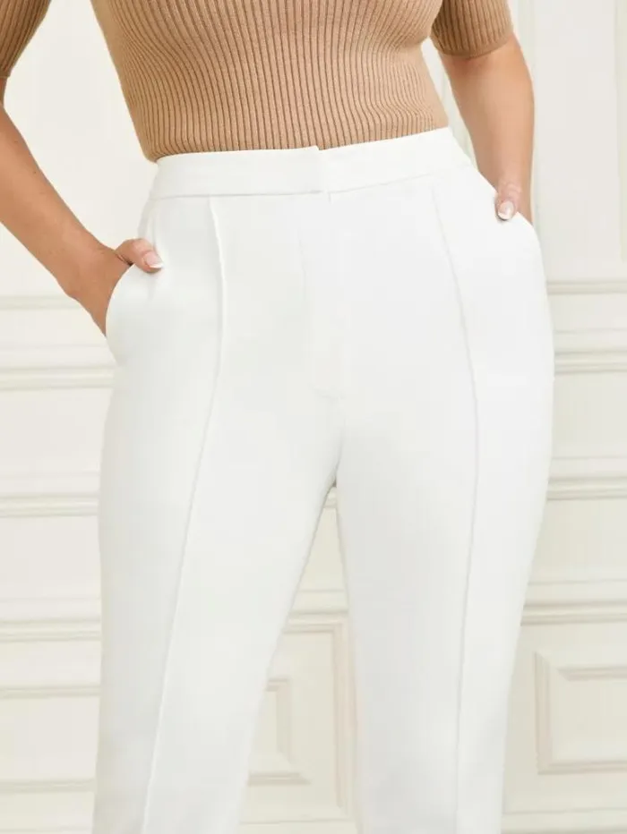 Bottoms Women Marciano Logan Straight Leg Pant Sandy Shore Bottoms Women Marciano Logan Straight Leg Pant Sandy Shore