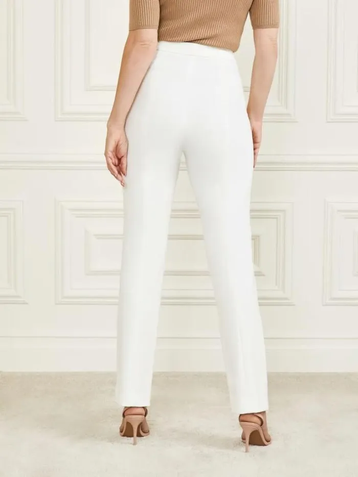 Bottoms Women Marciano Logan Straight Leg Pant Sandy Shore Bottoms Women Marciano Logan Straight Leg Pant Sandy Shore