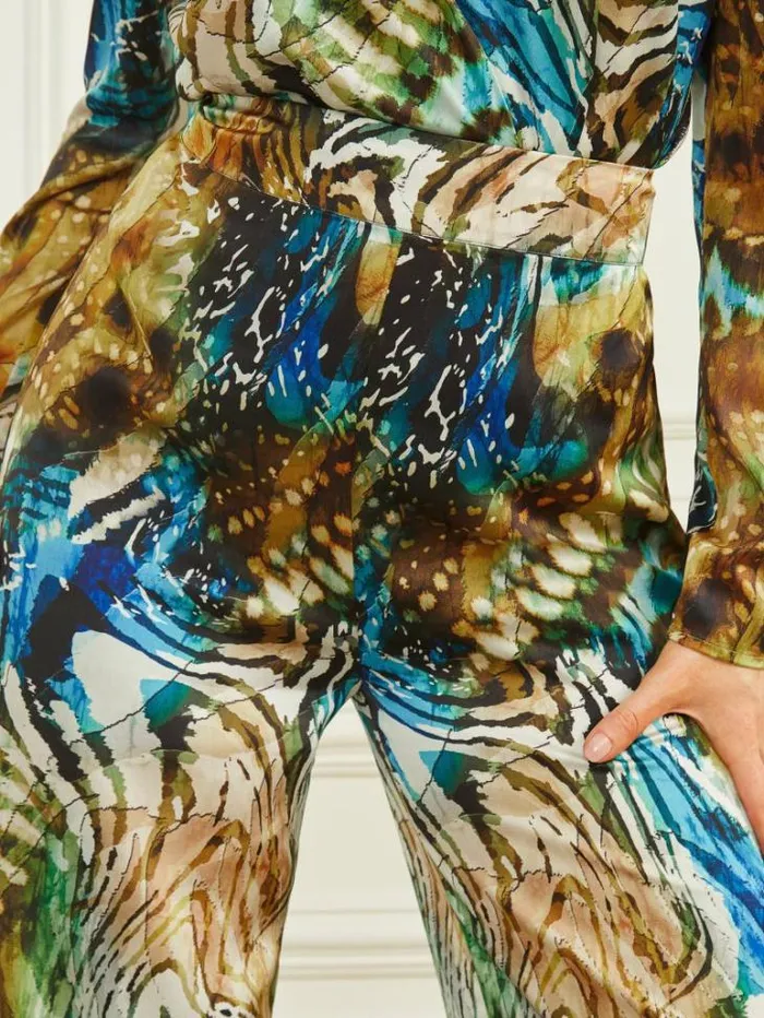 Bottoms Women Marciano Lucy Pant Eutopia Print