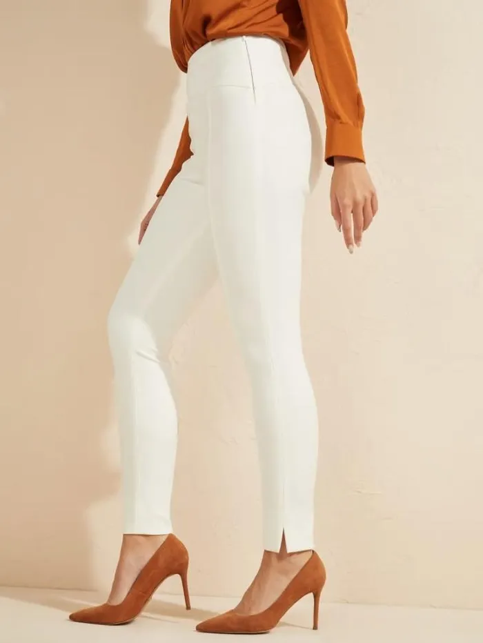 Bottoms Women Marciano Moxie HighRise Skinny Pant Pale Pearl Bottoms Women Marciano Moxie HighRise Skinny Pant Pale Pearl