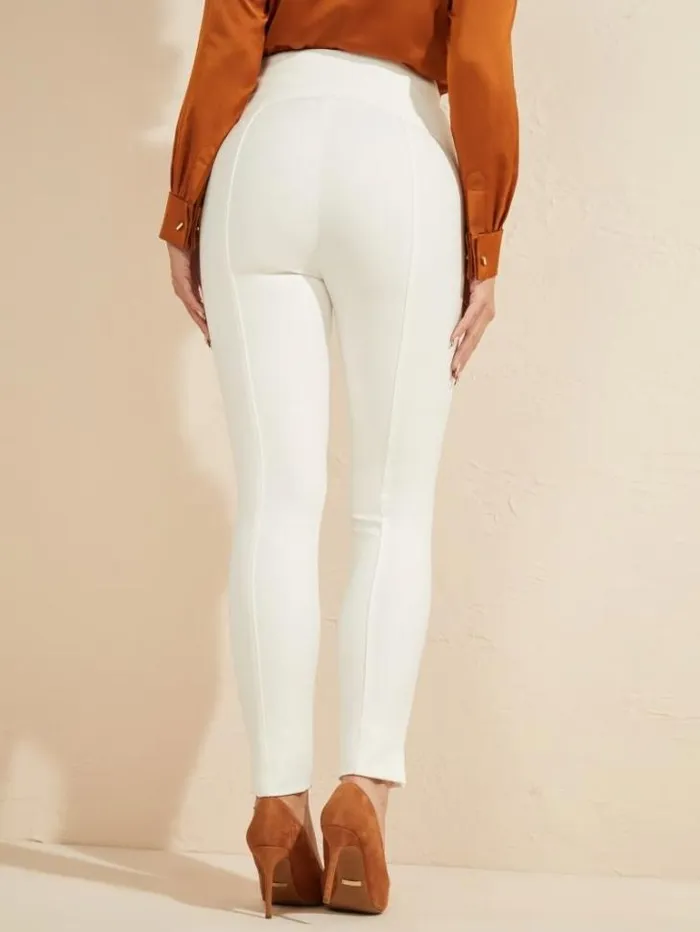Bottoms Women Marciano Moxie HighRise Skinny Pant Pale Pearl Bottoms Women Marciano Moxie HighRise Skinny Pant Pale Pearl