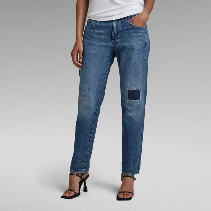 Boyfriend Women GStar RAW Kate Boyfriend Jeans Faded Capri Restored