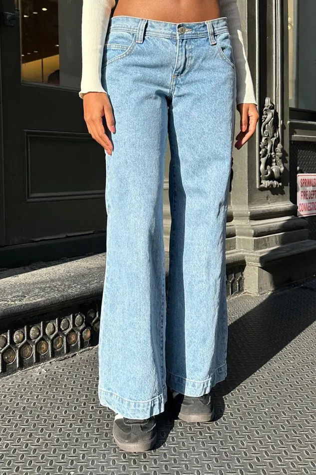 Brandy Melville Bottoms Gracie Jeans Light Denim 8211 Women