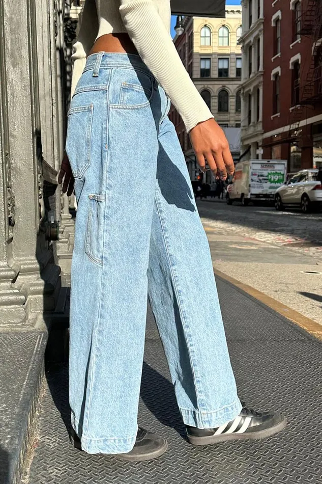 Brandy Melville Bottoms Gracie Jeans Light Denim 8211 Women