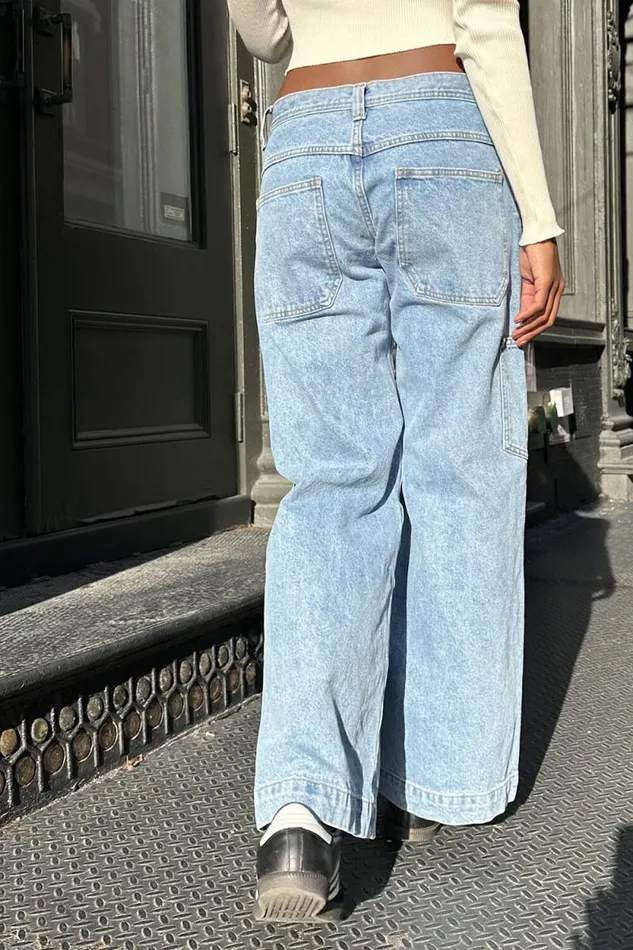 Brandy Melville Bottoms Gracie Jeans Light Denim 8211 Women