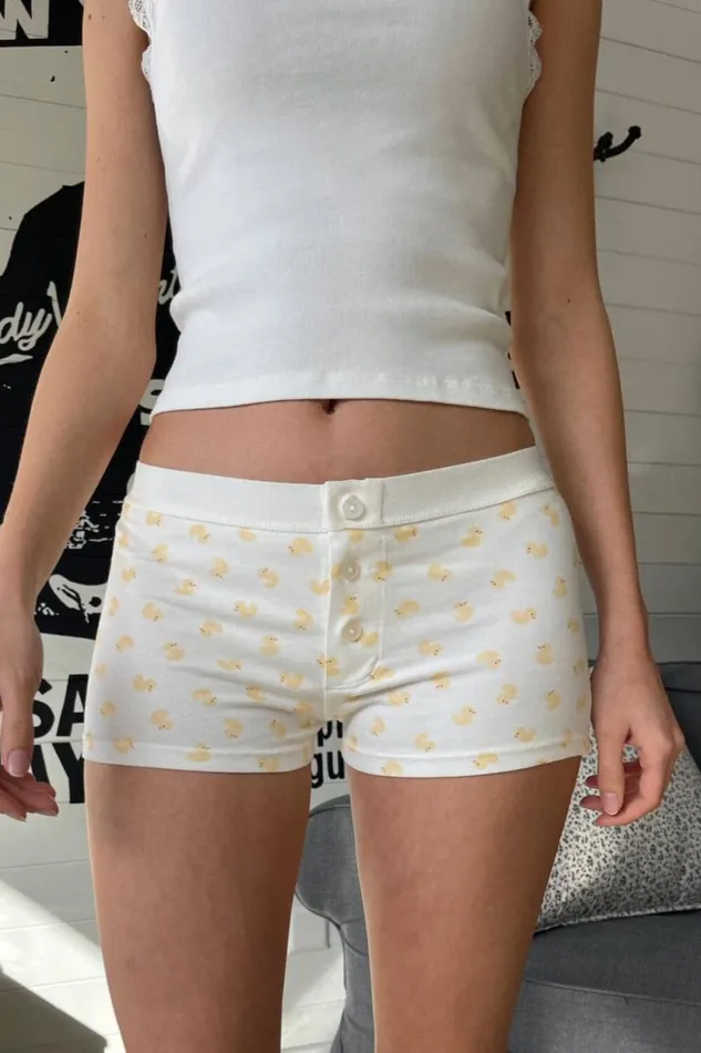 Brandy Melville Intimates Boyshort Duck Underwear White 8211 Women
