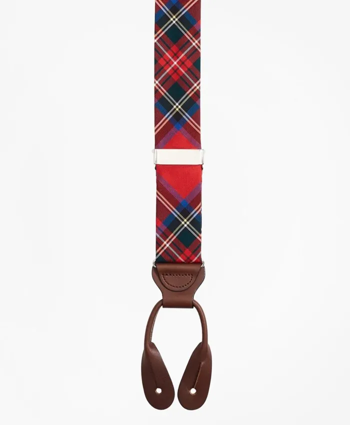 Brooks Brothers Belts Royal Stewart Tartan Suspenders Red 8211 Men Brooks Brothers Belts Royal Stewart Tartan Suspenders Red 8211 Men