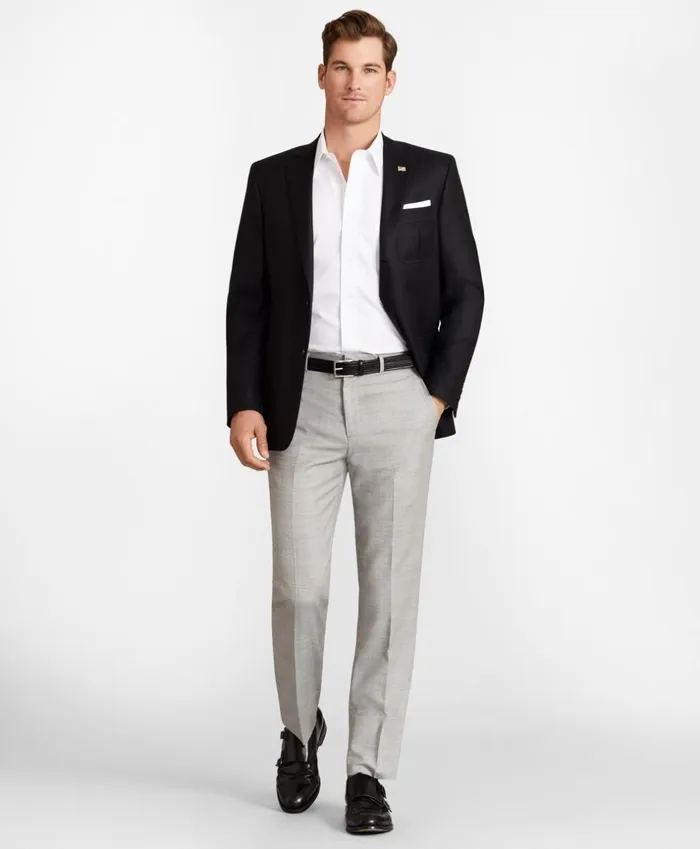 Brooks Brothers Blazers Regent Fit ThreeButton Blazer Black 8211 Men Brooks Brothers Blazers Regent Fit ThreeButton Blazer Black 8211 Men