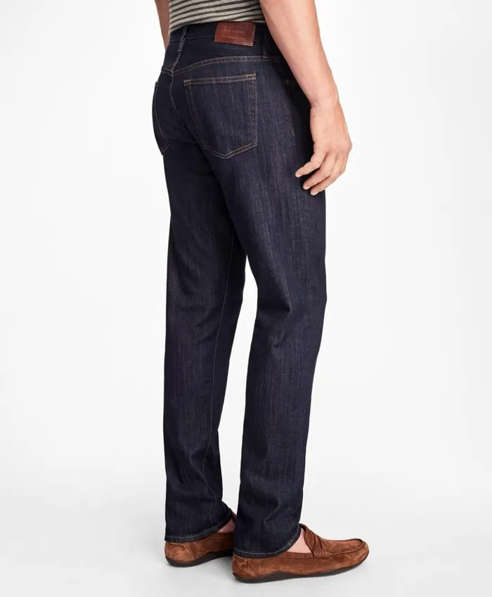 Brooks Brothers Casual Pants Supima Stretch Denim Slim Fit Jeans Dark Rinse 8211 Men Brooks Brothers Casual Pants Supima Stretch Denim Slim Fit Jeans Dark Rinse 8211 Men