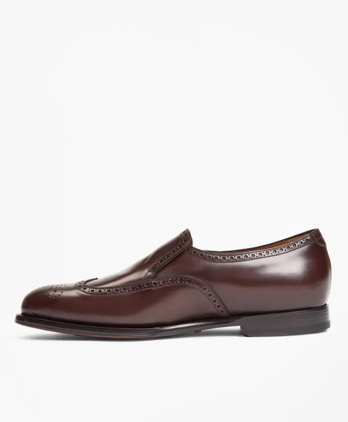 Brooks Brothers Dress and Casual Shoes 200th Anniversary LimitedEdition Golden Fleece Cordovan Wingtip Loafers Dark Brown 8211 Men Brooks Brothers Dress and Casual Shoes 200th Anniversary LimitedEdition Golden Fleece Cordovan Wingtip Loafers Dark Brown 8211 Men