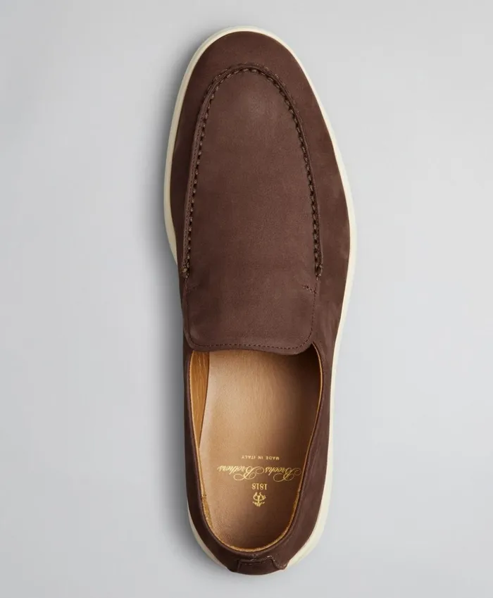 Brooks Brothers Dress and Casual Shoes The Brooks Brothers Voyager 1 Shoe 8211 Nubuck Brown 8211 Men Brooks Brothers Dress and Casual Shoes The Brooks Brothers Voyager 1 Shoe 8211 Nubuck Brown 8211 Men