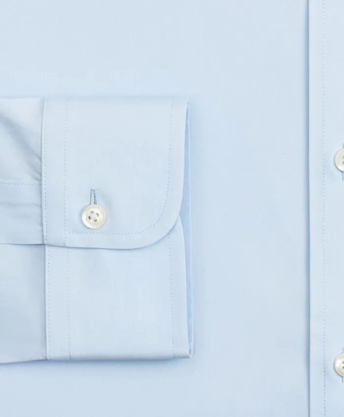 Brooks Brothers Dress Shirts Soho ExtraSlim Fit Dress Shirt Performance NonIron With COOLMAX Ainsley Collar Twill Light Blue 8211 Men Brooks Brothers Dress Shirts Soho ExtraSlim Fit Dress Shirt Performance NonIron With COOLMAX Ainsley Collar Twill Light Blue 8211 Men