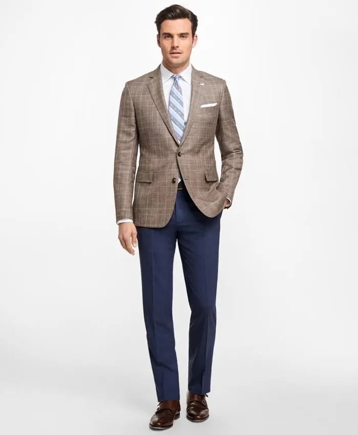 Brooks Brothers Dress Trousers Regent Fit BrooksCool Trousers Blue 8211 Men Brooks Brothers Dress Trousers Regent Fit BrooksCool Trousers Blue 8211 Men