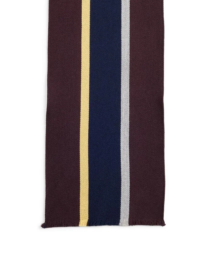 Brooks Brothers Hats Gloves and Scarves Rep Stripe Scarf Brown 8211 Men Brooks Brothers Hats Gloves and Scarves Rep Stripe Scarf Brown 8211 Men