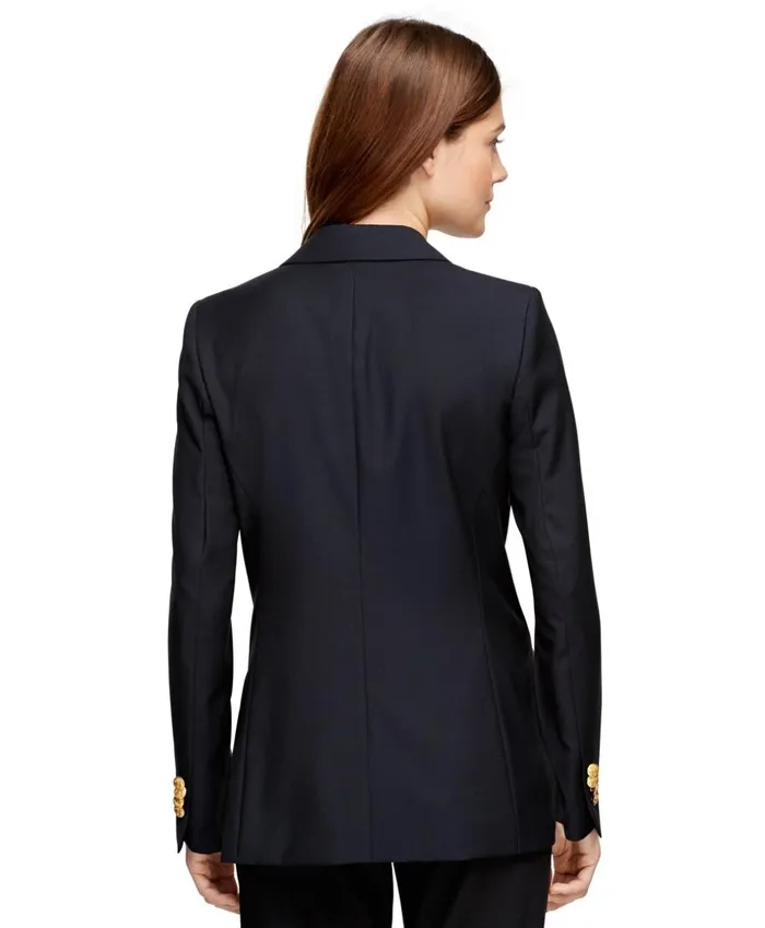 Brooks Brothers Jackets Loro Piana Classic Fit TwoButton Blazer Navy 8211 Women Brooks Brothers Jackets Loro Piana Classic Fit TwoButton Blazer Navy 8211 Women