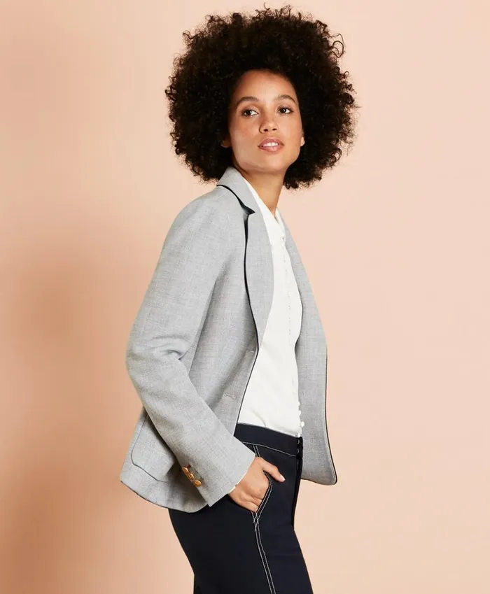 Brooks Brothers Jackets Rowing Blazer Light Grey 8211 Women