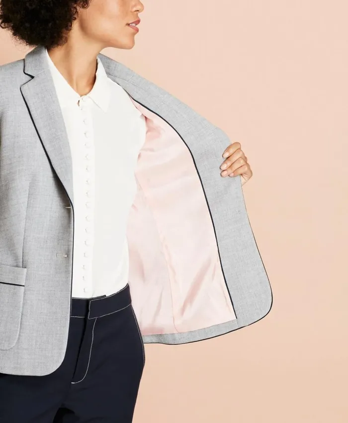 Brooks Brothers Jackets Rowing Blazer Light Grey 8211 Women
