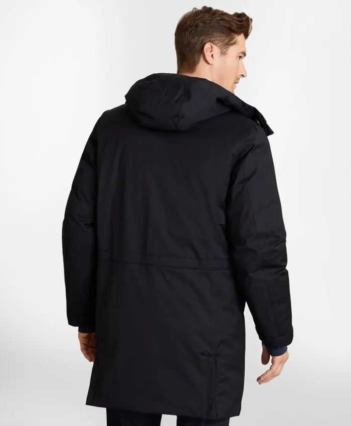 Brooks Brothers Outerwear Polar Series Waterproof Wool Parka Navy 8211 Men Brooks Brothers Outerwear Polar Series Waterproof Wool Parka Navy 8211 Men
