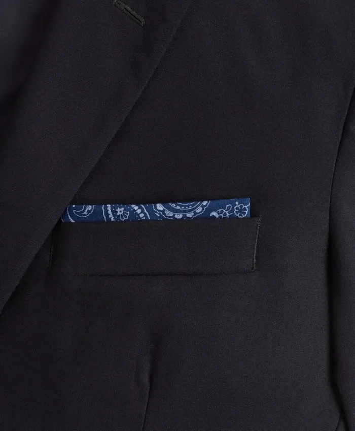 Brooks Brothers Pocket Squares and Handkerchiefs Cotton Paisley Pocket Square Navy 8211 Men Brooks Brothers Pocket Squares and Handkerchiefs Cotton Paisley Pocket Square Navy 8211 Men