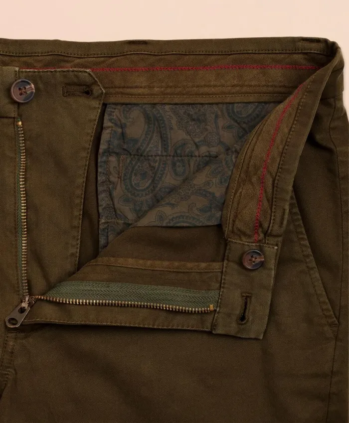 Brooks Brothers Shorts and Swimwear GarmentDyed 9034 Stretch Chino Shorts Olive 8211 Men Brooks Brothers Shorts and Swimwear GarmentDyed 9034 Stretch Chino Shorts Olive 8211 Men