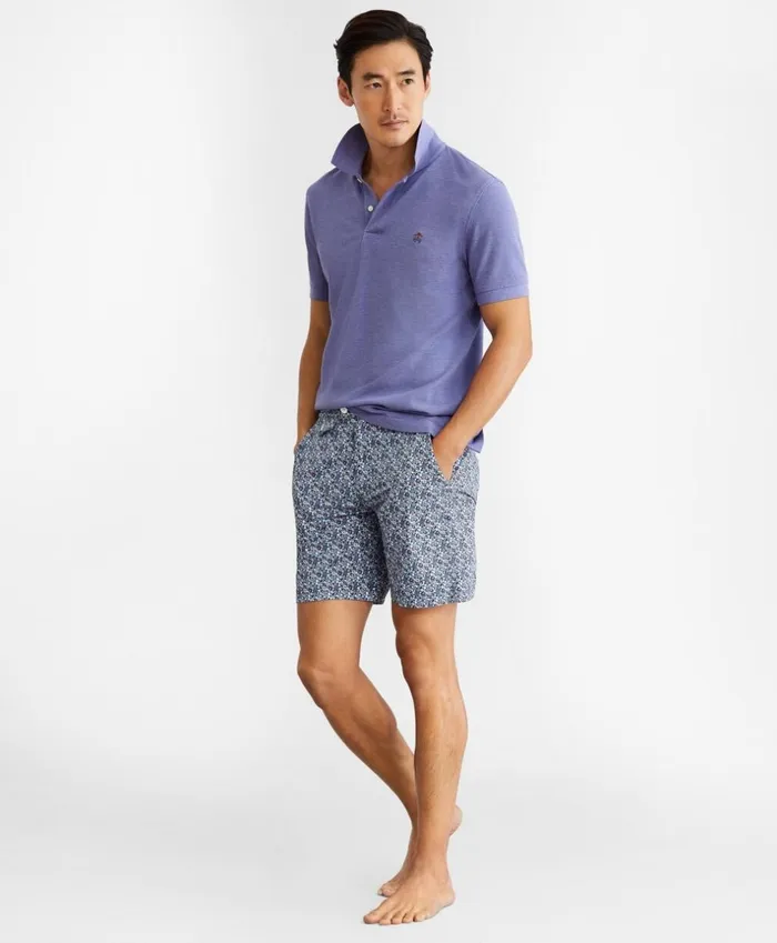 Brooks Brothers Shorts and Swimwear Newport 7034 Floral Print Swim Trunks Multi 8211 Men Brooks Brothers Shorts and Swimwear Newport 7034 Floral Print Swim Trunks Multi 8211 Men