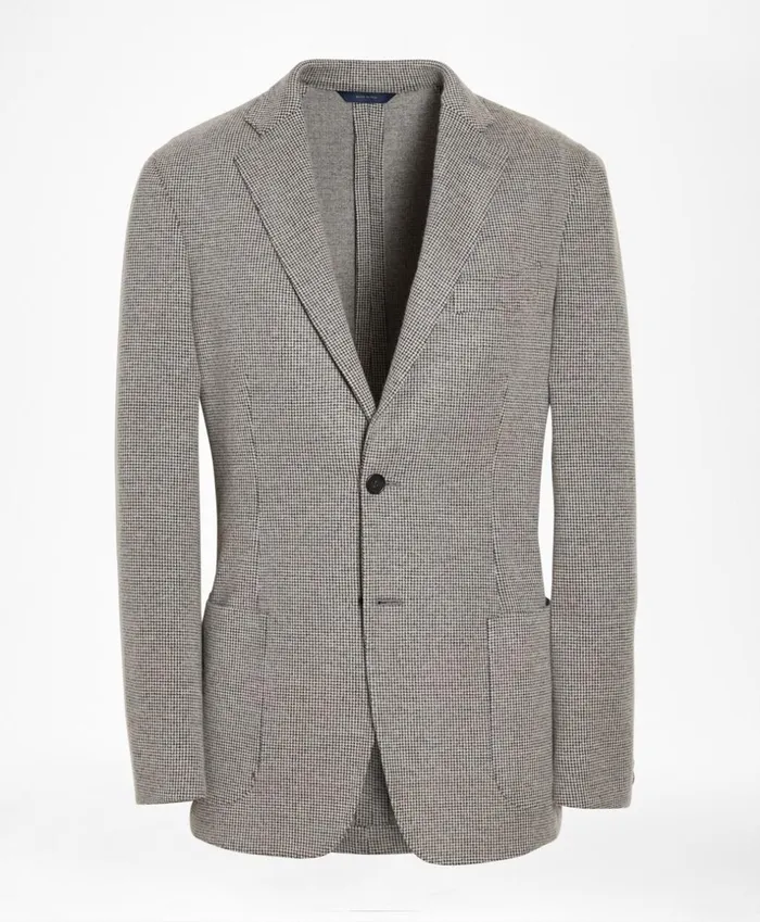 Brooks Brothers Sport Coats and Vests Golden Fleece BrooksCloud Houndstooth Sport Coat Grey 8211 Men Brooks Brothers Sport Coats and Vests Golden Fleece BrooksCloud Houndstooth Sport Coat Grey 8211 Men