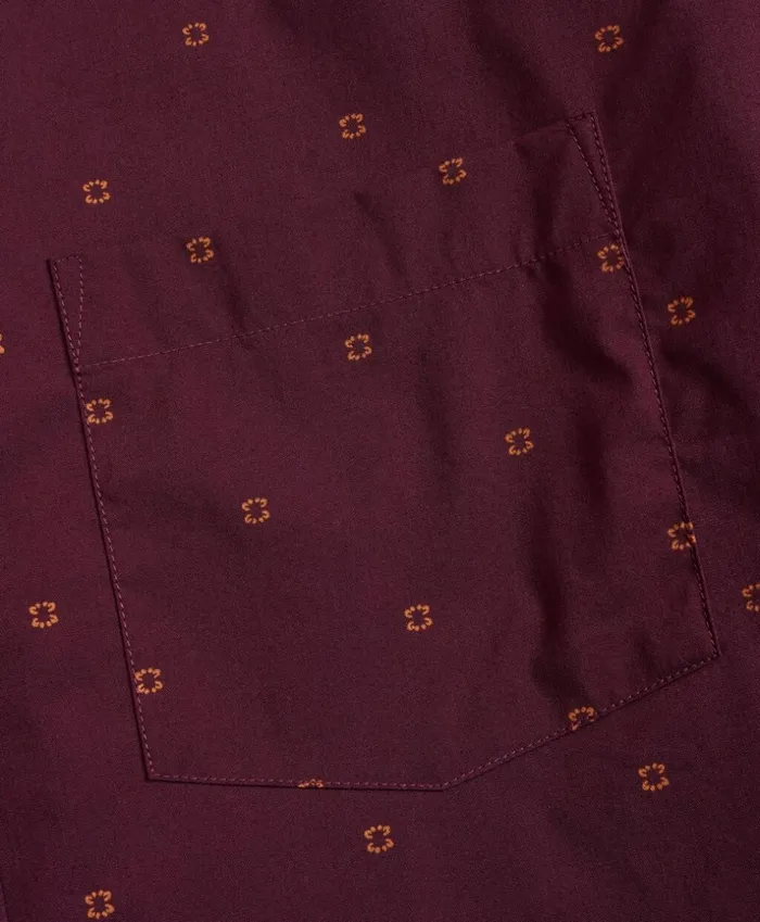 Brooks Brothers Sport Shirts Performance Series Geometric Print Poplin Shirt Burgundy 8211 Men Brooks Brothers Sport Shirts Performance Series Geometric Print Poplin Shirt Burgundy 8211 Men