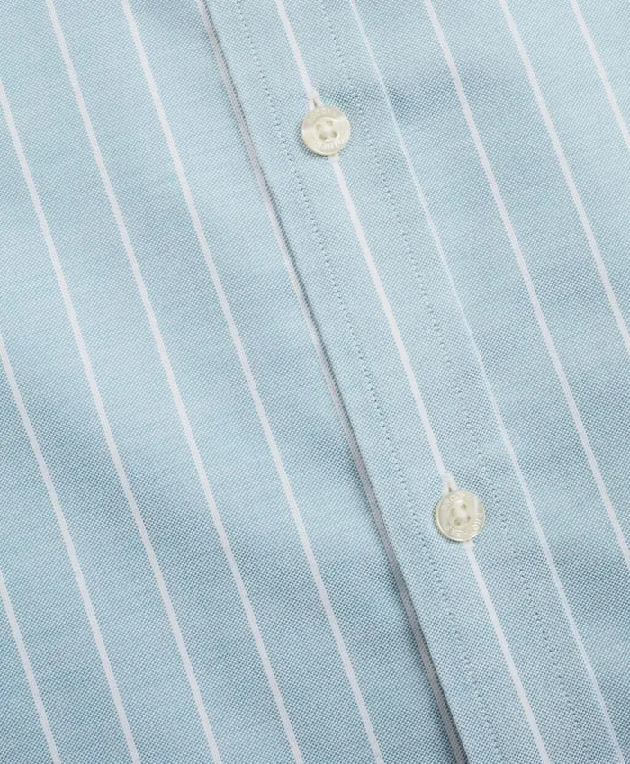 Brooks Brothers Sport Shirts Stretch Regent Fitted Sport Shirt NonIron Stripe Lightblue 8211 Men Brooks Brothers Sport Shirts Stretch Regent Fitted Sport Shirt NonIron Stripe Lightblue 8211 Men