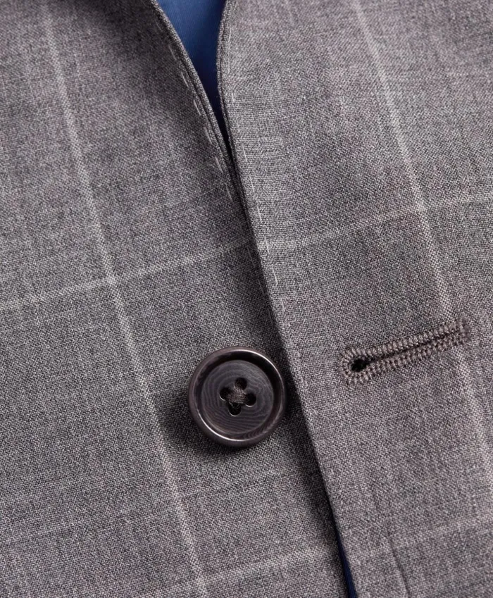 Brooks Brothers Suits BrooksGate RegentFit Windowpane Wool Suit Jacket Medium Grey 8211 Men Brooks Brothers Suits BrooksGate RegentFit Windowpane Wool Suit Jacket Medium Grey 8211 Men