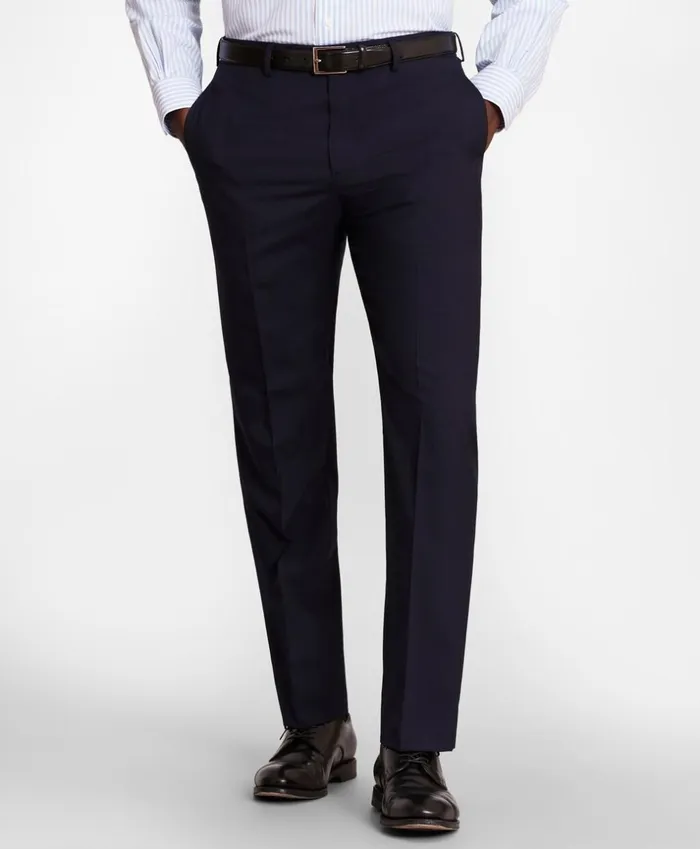 Brooks Brothers Suits BrooksGate RegentFit Wool Suit Pants Navy 8211 Men