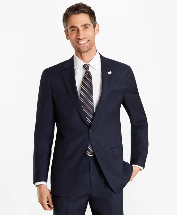 Brooks Brothers Suits Madison Fit Pinstripe 1818 Suit Navy 8211 Men Brooks Brothers Suits Madison Fit Pinstripe 1818 Suit Navy 8211 Men