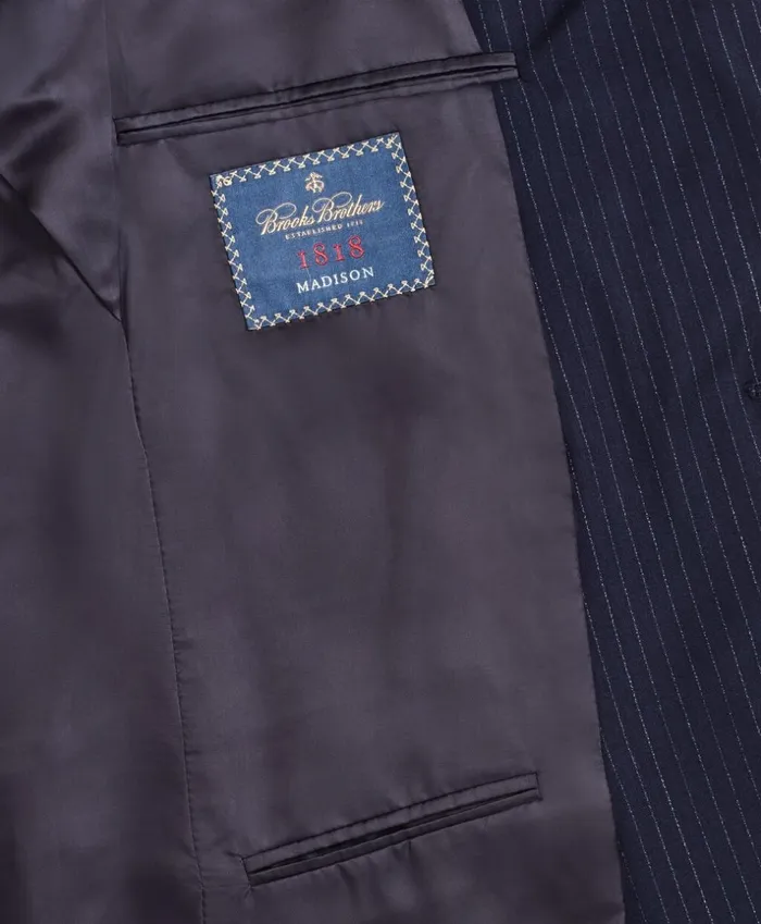 Brooks Brothers Suits Madison Fit Pinstripe 1818 Suit Navy 8211 Men Brooks Brothers Suits Madison Fit Pinstripe 1818 Suit Navy 8211 Men
