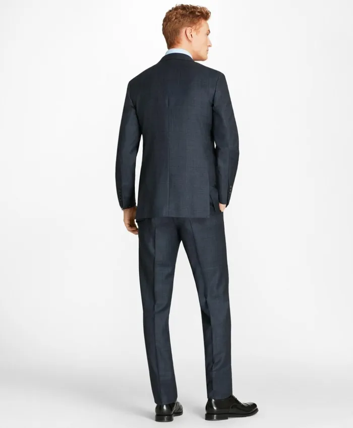Brooks Brothers Suits Milano Fit Open Plaid 1818 Suit Blue 8211 Men Brooks Brothers Suits Milano Fit Open Plaid 1818 Suit Blue 8211 Men