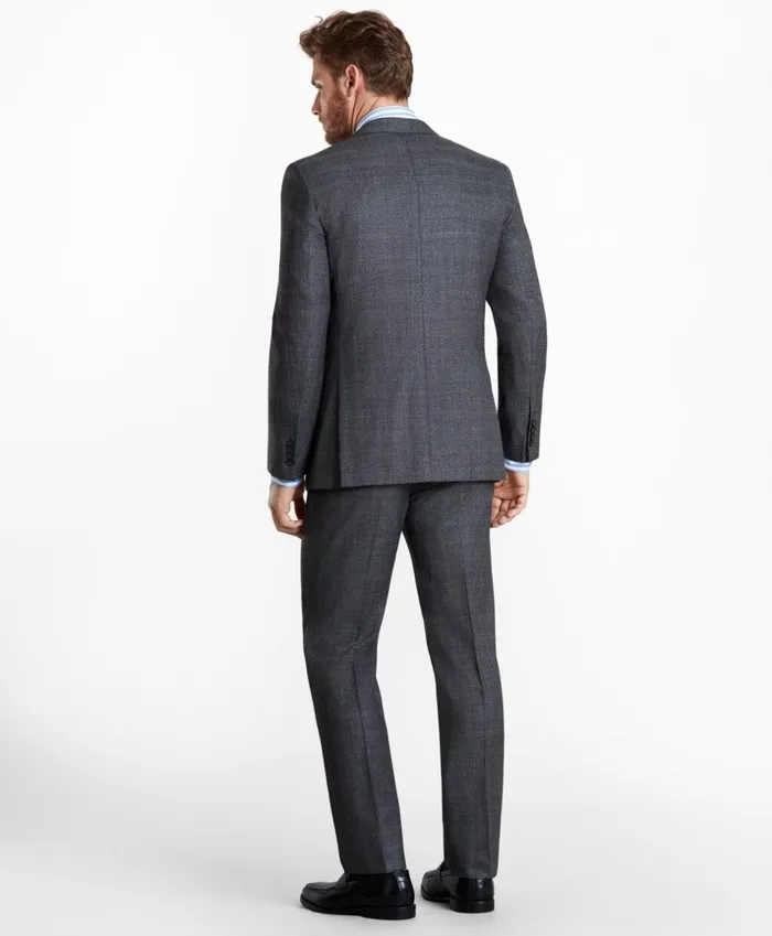 Brooks Brothers Suits Regent Fit Glen Plaid 1818 Suit Grey 8211 Men Brooks Brothers Suits Regent Fit Glen Plaid 1818 Suit Grey 8211 Men