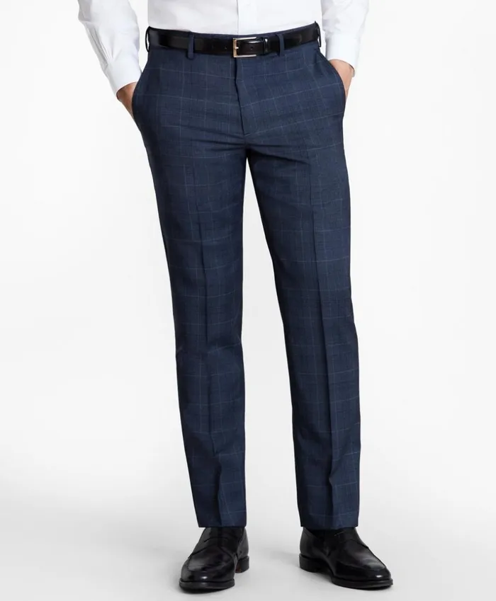 Brooks Brothers Suits Regent Fit Plaid 1818 Suit Dark Blue 8211 Men Brooks Brothers Suits Regent Fit Plaid 1818 Suit Dark Blue 8211 Men