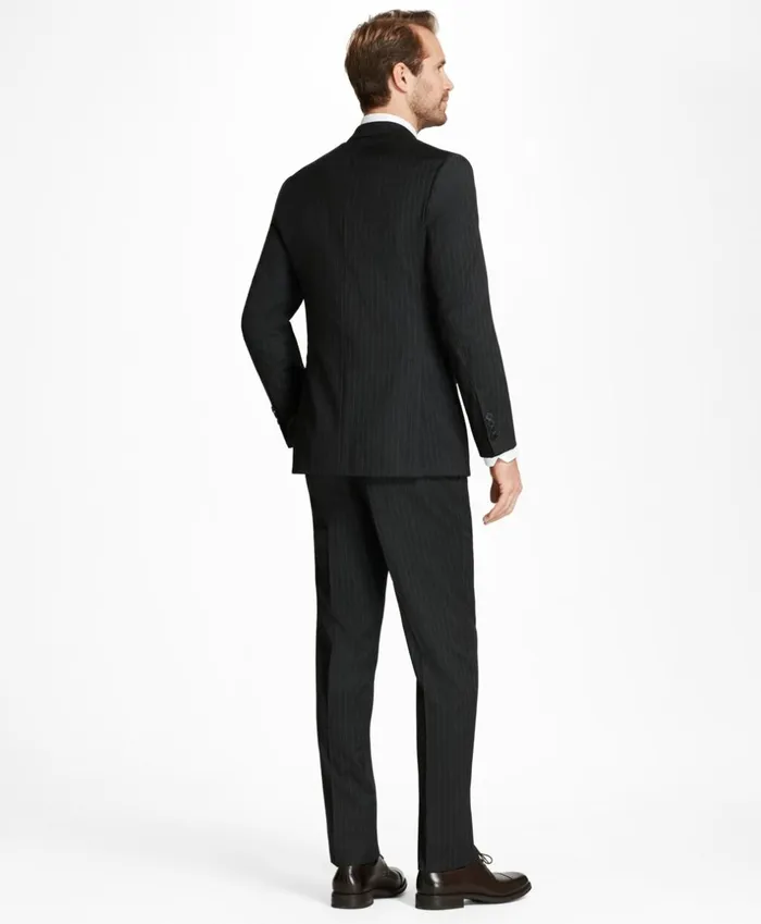Brooks Brothers Suits Regent Fit Stripe 1818 Suit Grey 8211 Men Brooks Brothers Suits Regent Fit Stripe 1818 Suit Grey 8211 Men
