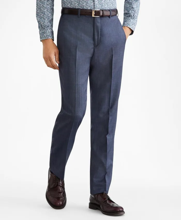 Brooks Brothers Suits Regent Fit TwoButton Plaid 1818 Suit Navy 8211 Men Brooks Brothers Suits Regent Fit TwoButton Plaid 1818 Suit Navy 8211 Men