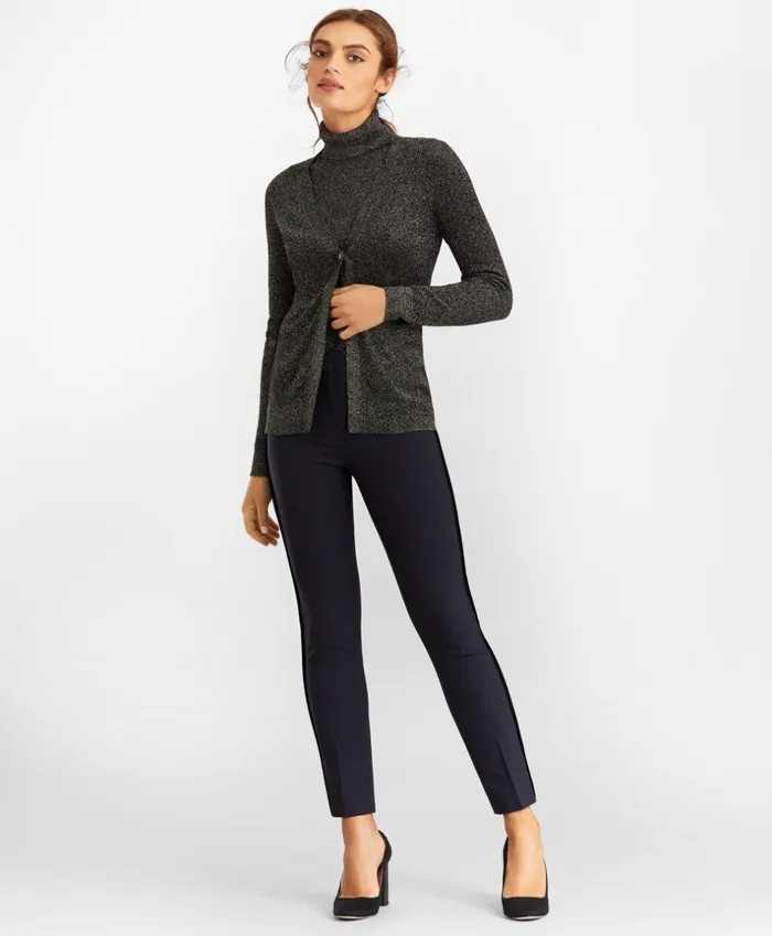 Brooks Brothers Sweaters SparkleKnit Cardigan Black 8211 Women Brooks Brothers Sweaters SparkleKnit Cardigan Black 8211 Women