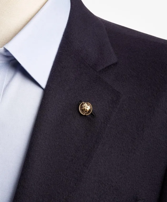 Brooks Brothers Tie and Collar Accessories GoldTone Laurel Crest Lapel Pin Gold 8211 Men Brooks Brothers Tie and Collar Accessories GoldTone Laurel Crest Lapel Pin Gold 8211 Men