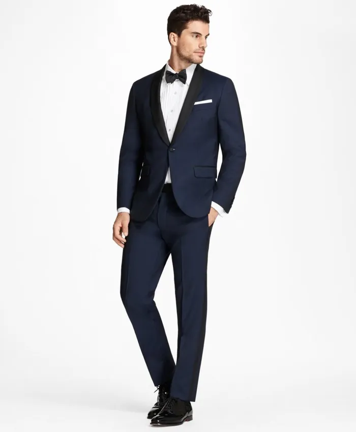 Brooks Brothers Tuxedo Shop Milano Fit Shawl Collar Navy Tuxedo Navy 8211 Men Brooks Brothers Tuxedo Shop Milano Fit Shawl Collar Navy Tuxedo Navy 8211 Men