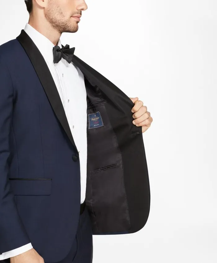 Brooks Brothers Tuxedo Shop Milano Fit Shawl Collar Navy Tuxedo Navy 8211 Men Brooks Brothers Tuxedo Shop Milano Fit Shawl Collar Navy Tuxedo Navy 8211 Men