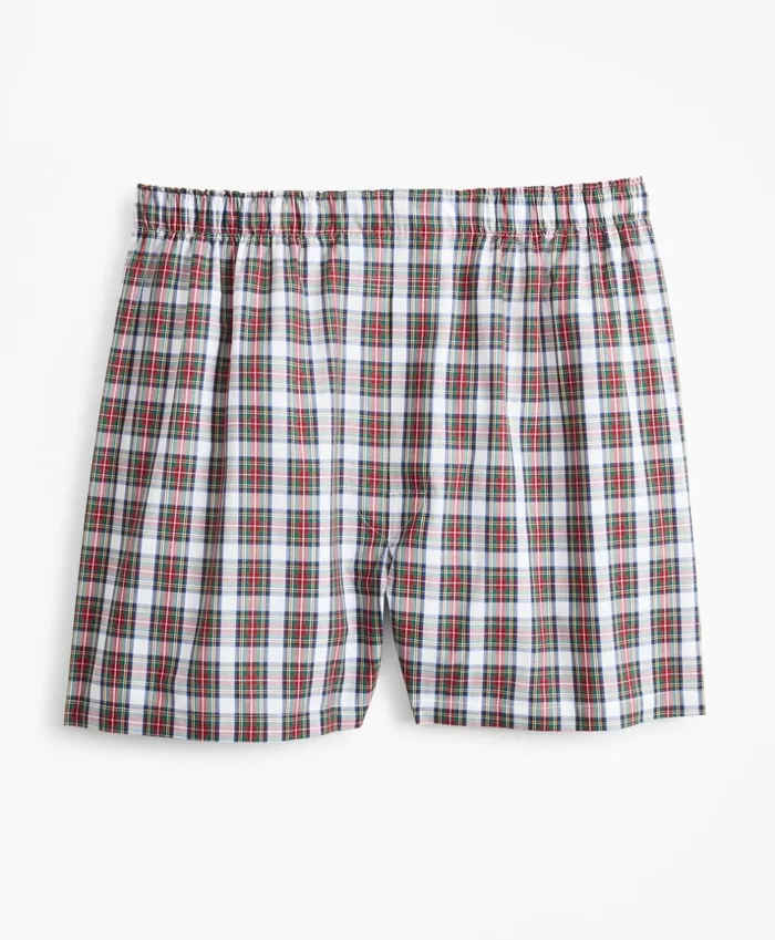 Brooks Brothers Underwear and Socks Traditional Fit Tartan Boxers Multi 8211 Men