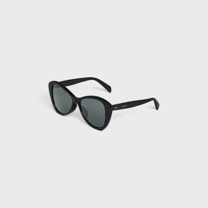 Butterfly S270 Sunglasses In Acetate Black Women CELINE SUNGLASSES Butterfly S270 Sunglasses In Acetate Black Women CELINE SUNGLASSES