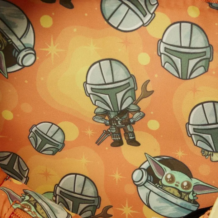 C2E2 Limited Edition The Mandalorian Grogu Crossbuddies Cosplay Crossbody Bag With Coin Bag Unisex Loungefly Crossbody Bags C2E2 Limited Edition The Mandalorian Grogu Crossbuddies Cosplay Crossbody Bag With Coin Bag Unisex Loungefly Crossbody Bags