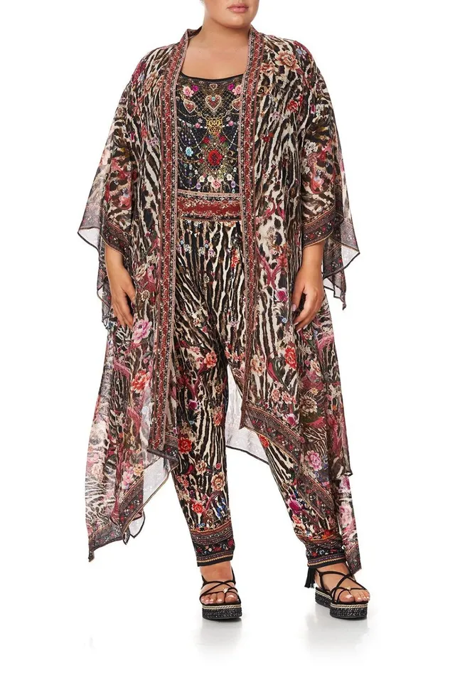 Camilla Extended Sizes Women Harem Pants With Front Pleats Liv A Little