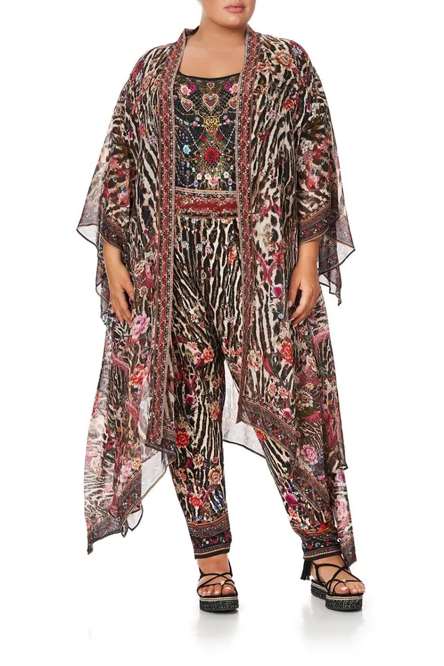 Camilla Extended Sizes Women Harem Pants With Front Pleats Liv A Little