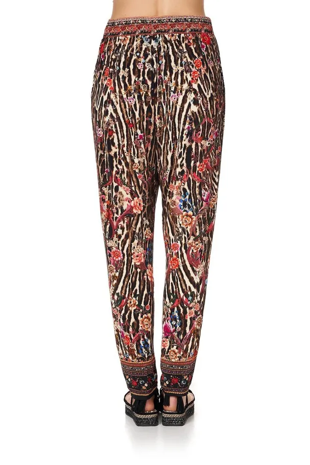 Camilla Extended Sizes Women Harem Pants With Front Pleats Liv A Little
