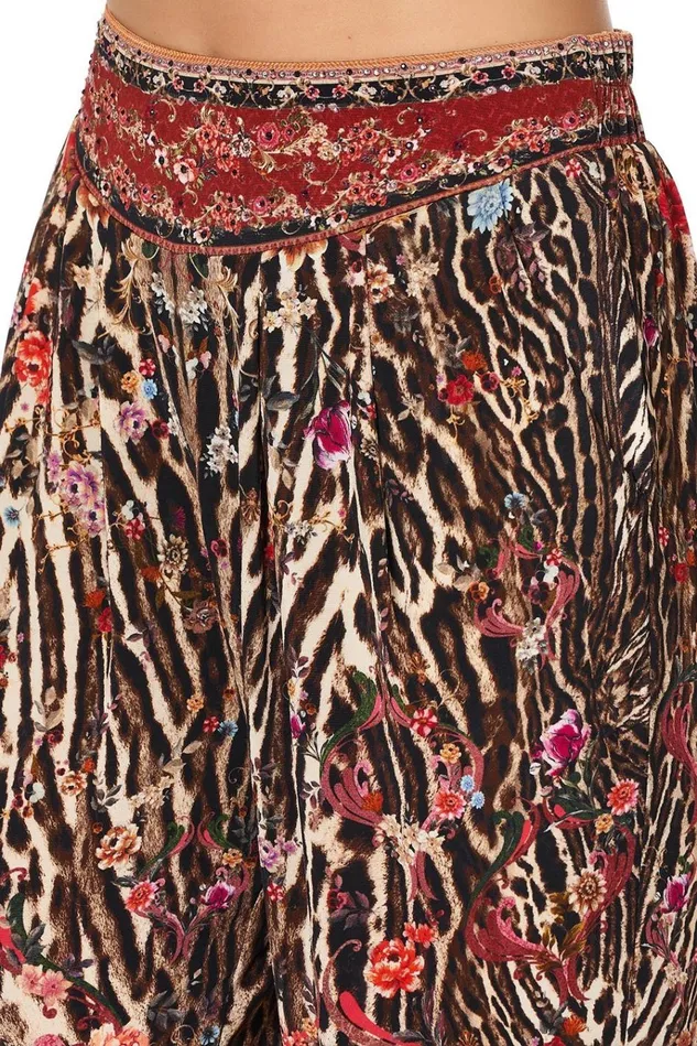 Camilla Extended Sizes Women Harem Pants With Front Pleats Liv A Little